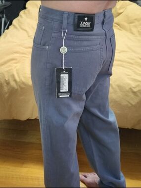 Men's Versace Jeans Couture Grey/Blue Baggy W32 L34 ITALY